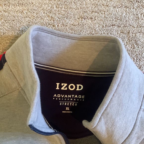 XL Izod performance stretch quarter zip - Picture 3 of 3